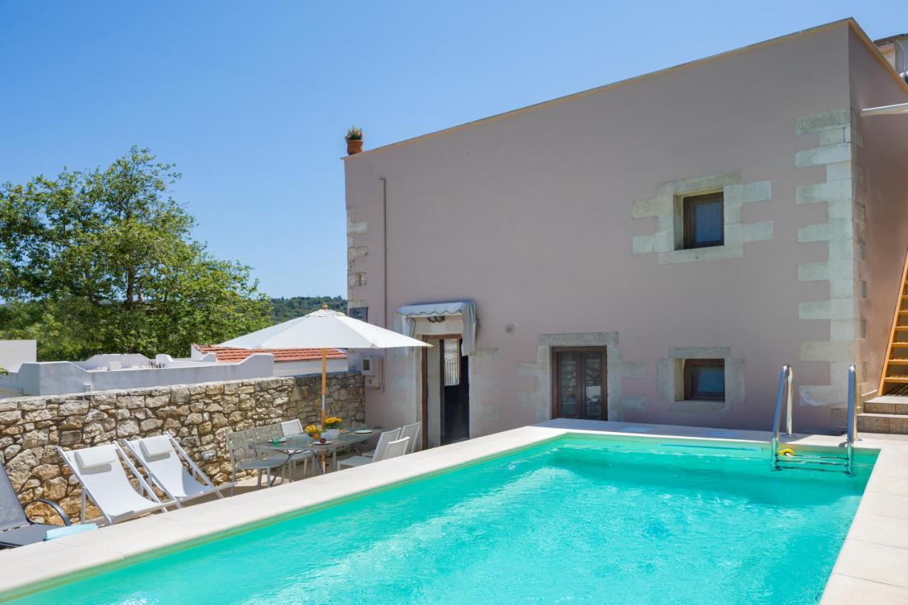 Olga'S Filoxenia - Villa Aladanos-Private Pool And Heated Jacuzzi Makhairoí エクステリア 写真